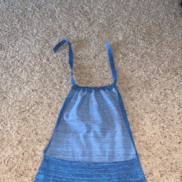 Cute Blue Halter dress, bought from Amazon for a trip but didn’t fit me! - Picture 2 of 3